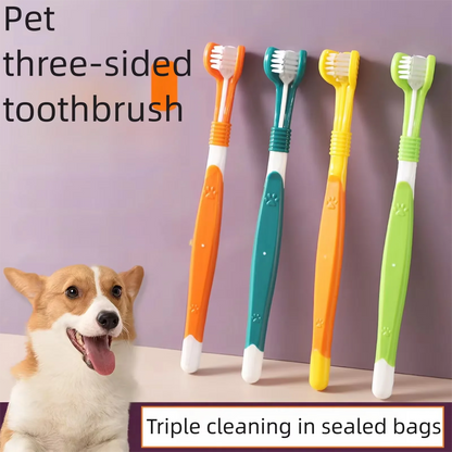 PawFresh Brush — 3-Sided Dental Care Brush